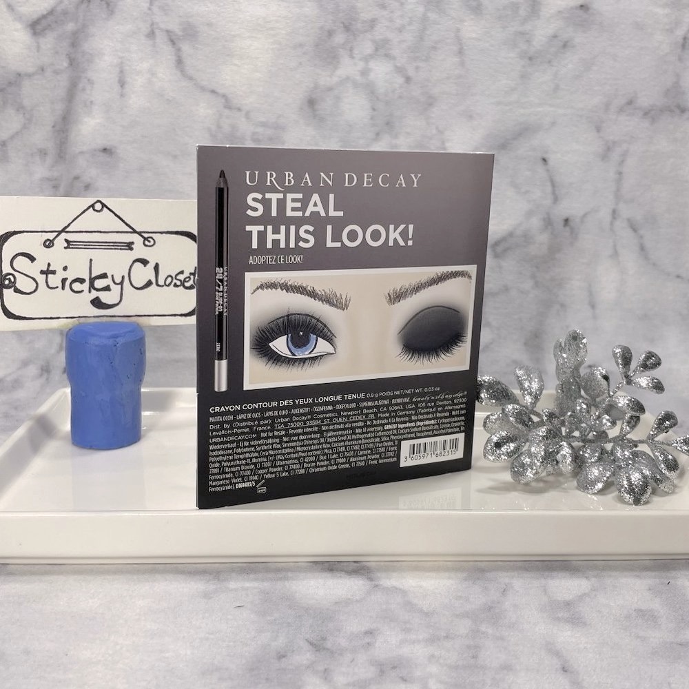 Urban Decay Glide-On Eye Pencil in Zero, Waterproof, Rich, NEW - Mini 0.8 g - Picture 1 of 9